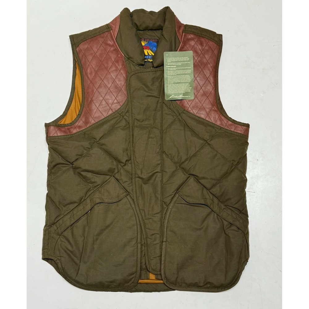 Eddie Bauer 550 1936 Skyliner Mens S Quilted Hunting Vest Goose Down Gorpcore